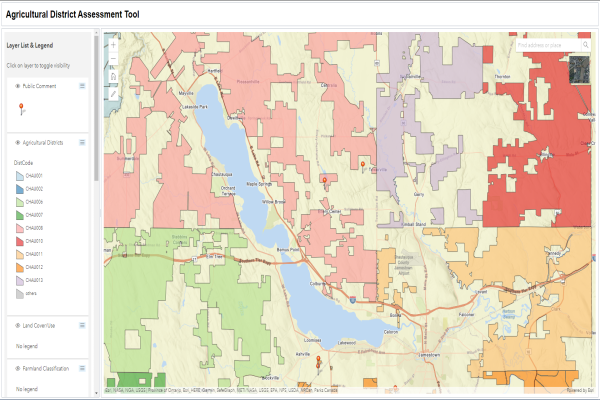 Agricultural District Assessment Tool